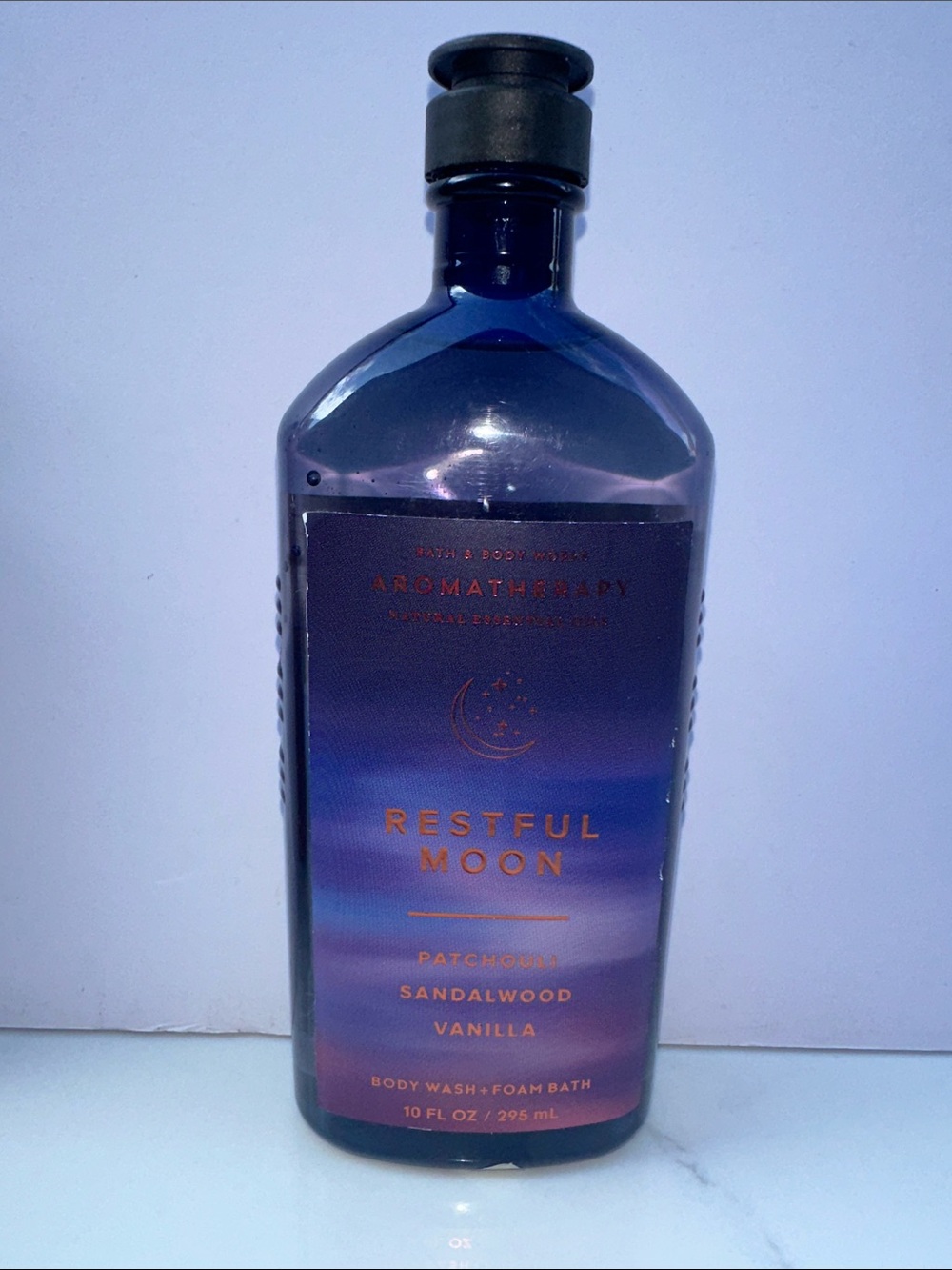 Aromatherapy Restful Moon Body Wash + Foam Bath - Blue